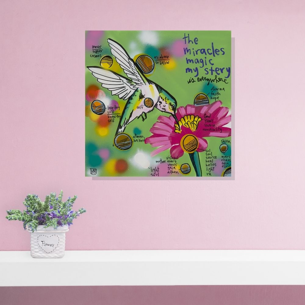 The Miracles, Magic Mystery - Lebo Steel Mineral Print